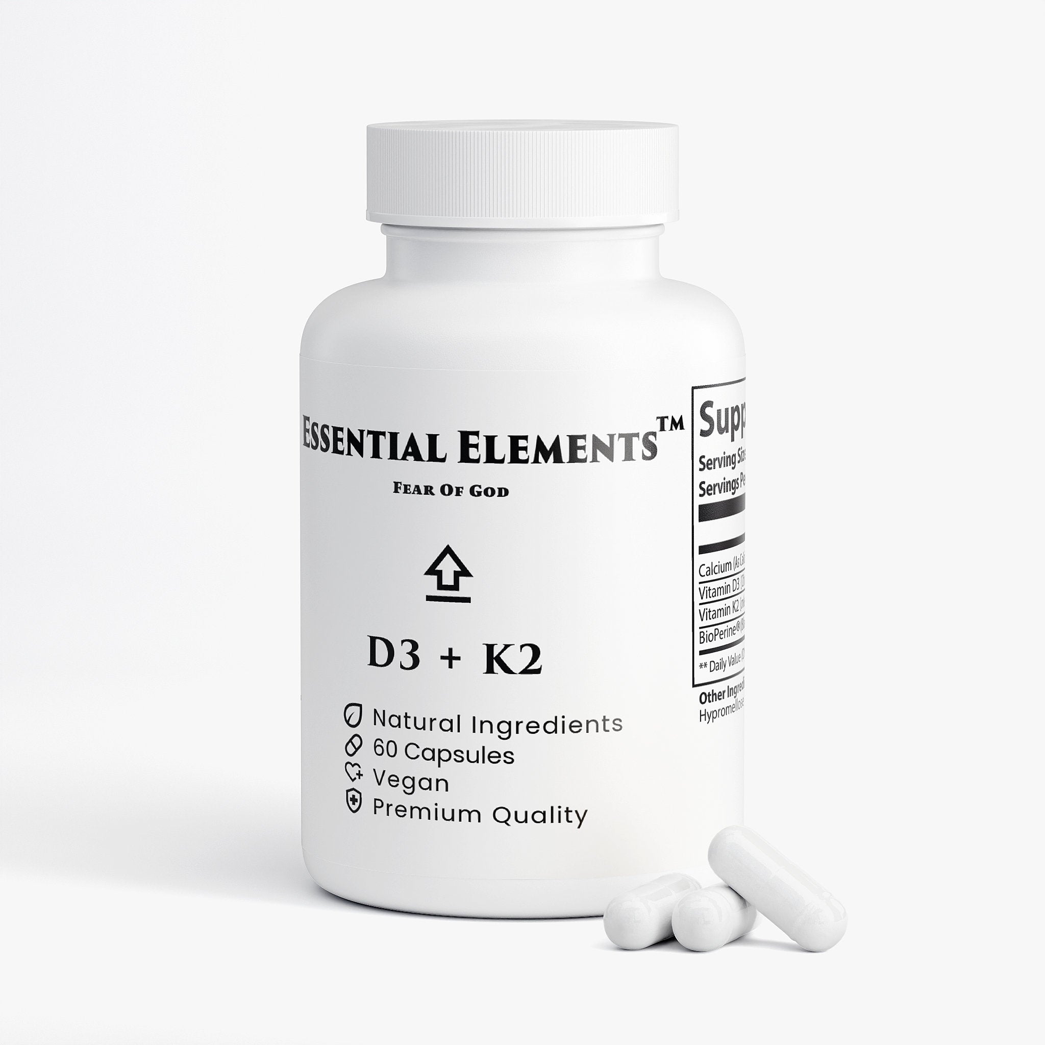 Vitamin D3 + K2