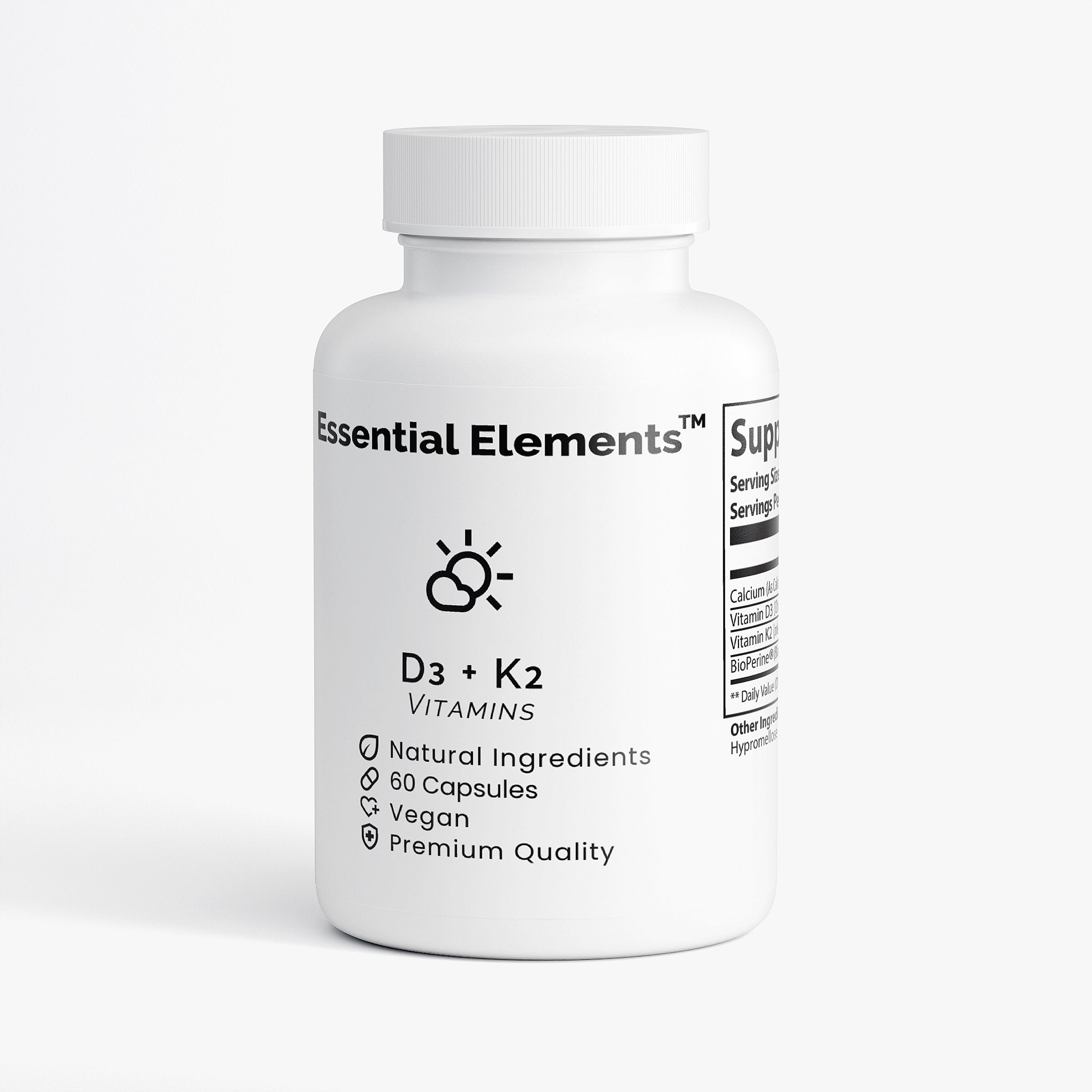 Vitamin D3 + K2