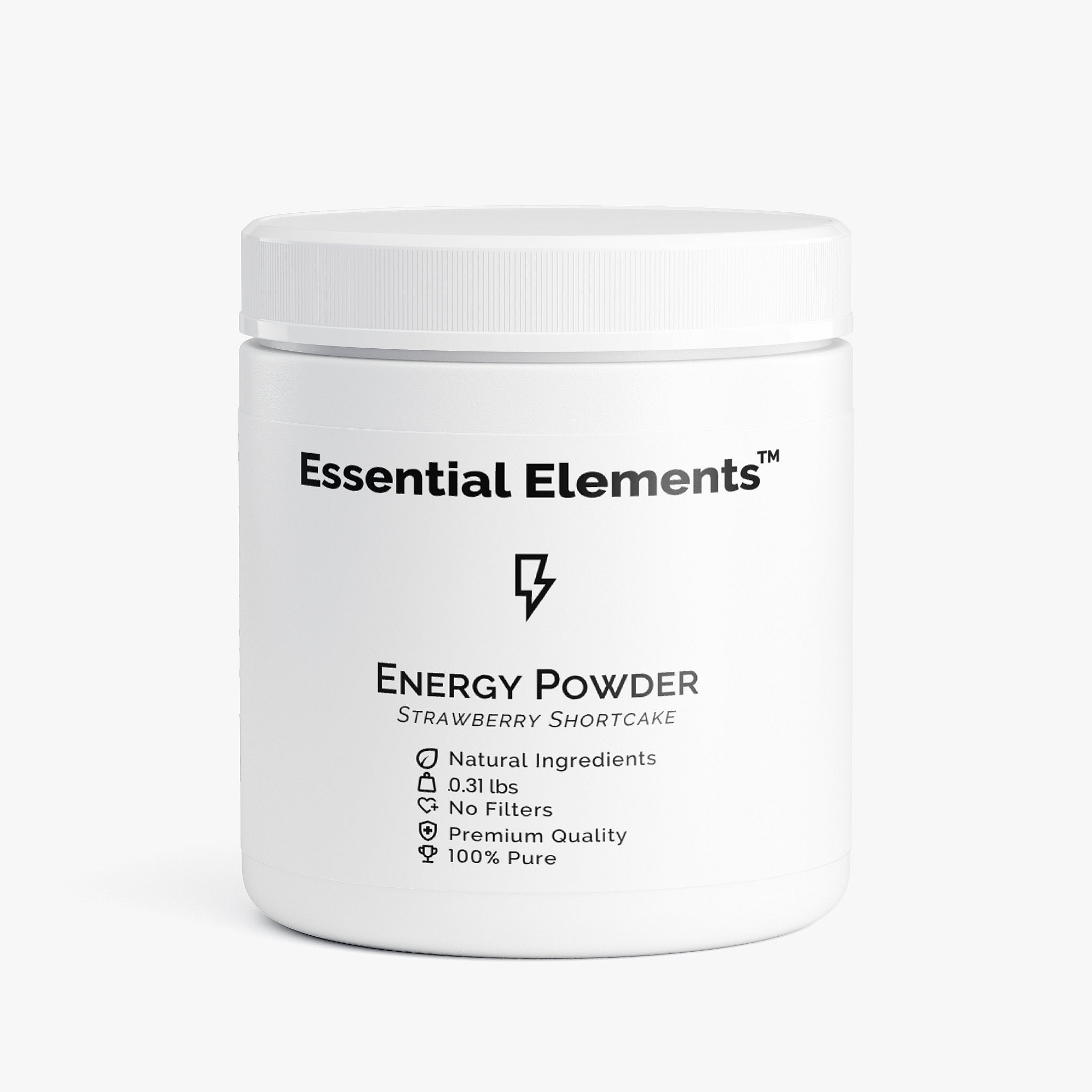Energy Powder (Strawberry Shortcake)
