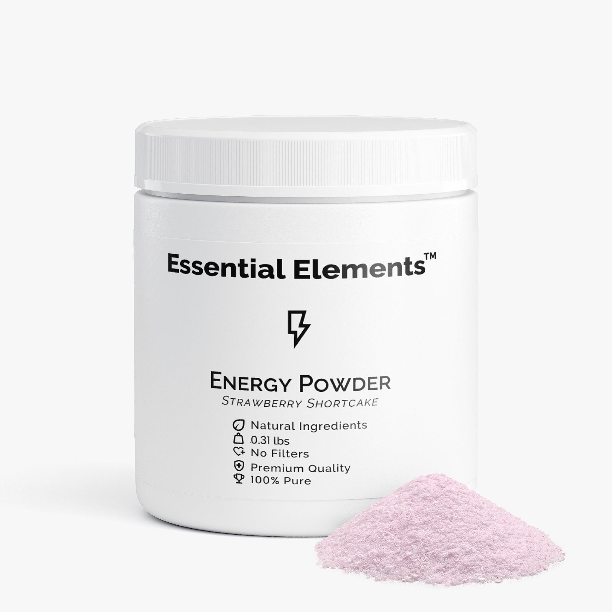 Energy Powder (Strawberry Shortcake)