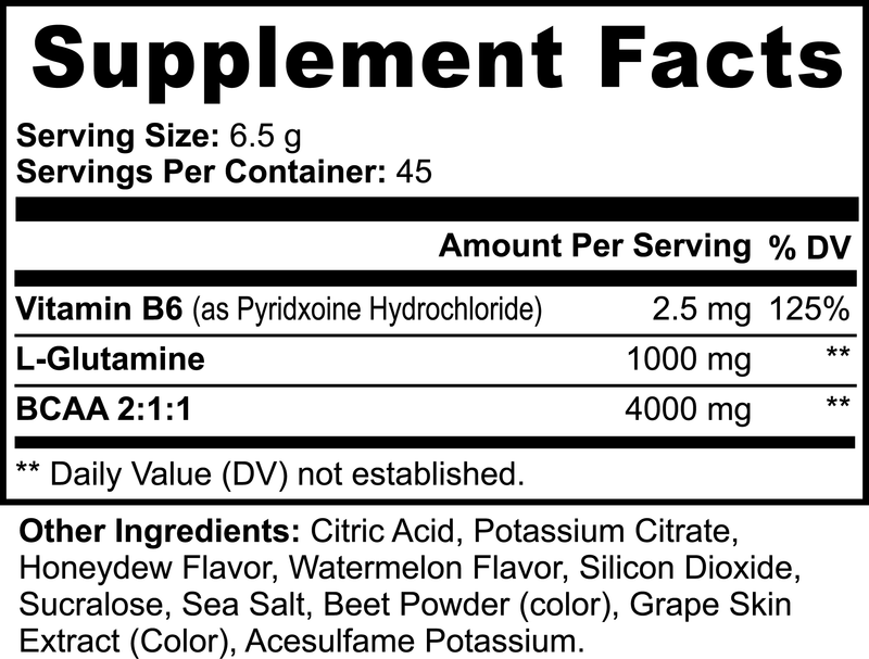 BCAA Post Workout
