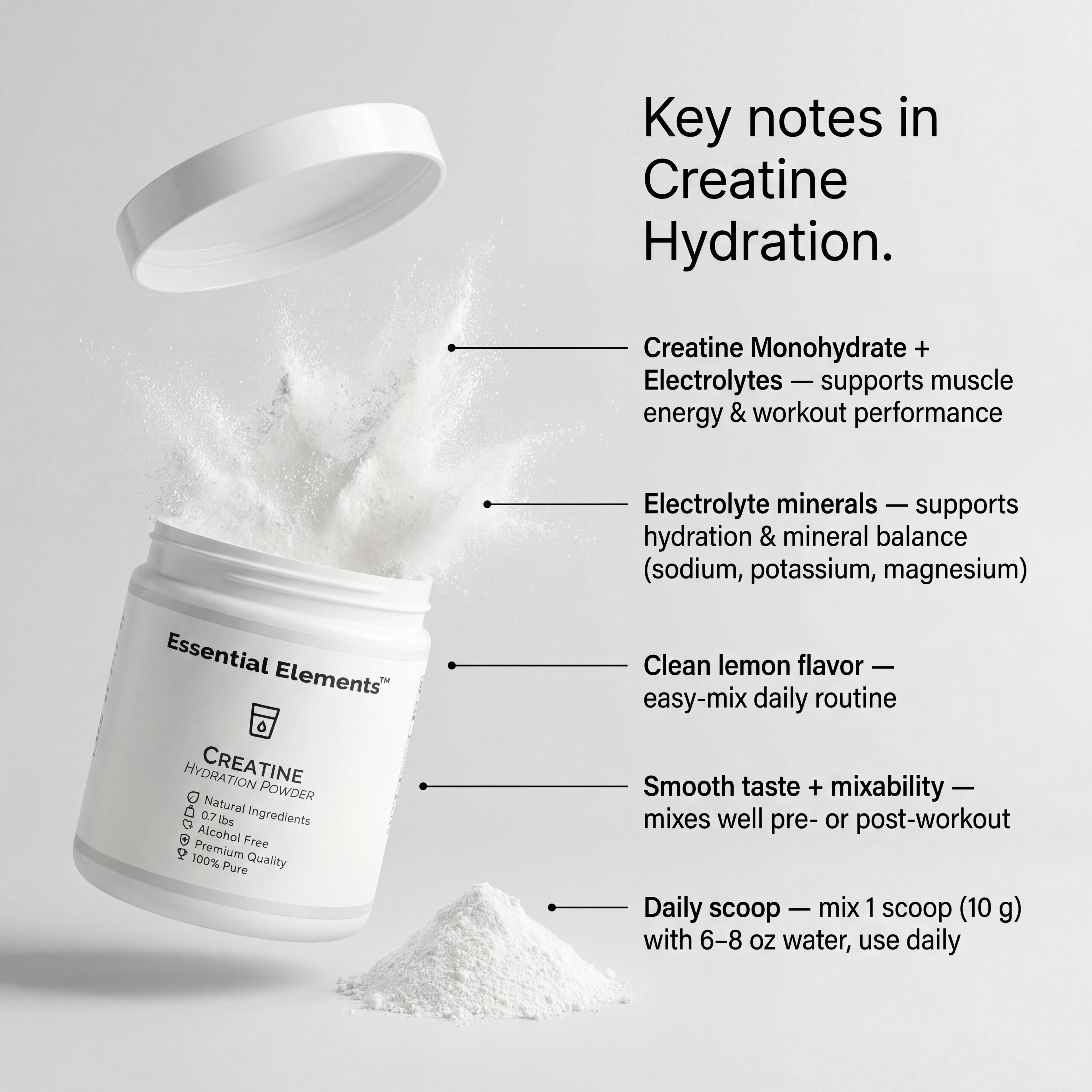 Creatine Hydration Powder